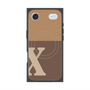 Premium Square Case with MagSafe［ Original - initial two tone - X brown ］