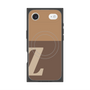 Premium Square Case with MagSafe［ Original - initial two tone - Z brown ］