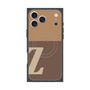 Premium Square Case with MagSafe［ Original - initial two tone - Z brown ］