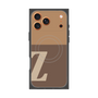 Premium Square Case with MagSafe［ Original - initial two tone - Z brown ］