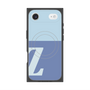 Premium Square Case with MagSafe［ Original - initial two tone - Z blue ］