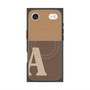 Premium Square Case with MagSafe［ Original - initial two tone - A brown ］