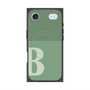 Premium Square Case with MagSafe［ Original - initial two tone - B green ］