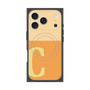 Premium Square Case with MagSafe［ Original - initial two tone - C orange ］