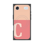 Premium Square Case with MagSafe［ Original - initial two tone - C pink ］