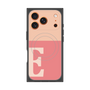 Premium Square Case with MagSafe［ Original - initial two tone - E pink ］