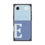 Premium Square Case with MagSafe［ Original - initial two tone - E blue ］