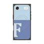 Premium Square Case with MagSafe［ Original - initial two tone - F blue ］