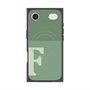 Premium Square Case with MagSafe［ Original - initial two tone - F green ］