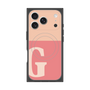 Premium Square Case with MagSafe［ Original - initial two tone - G pink ］