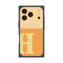 Premium Square Case with MagSafe［ Original - initial two tone - H orange ］