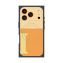 Premium Square Case with MagSafe［ Original - initial two tone - I orange ］