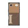 Premium Square Case with MagSafe［ Original - initial two tone - I brown ］