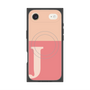 Premium Square Case with MagSafe［ Original - initial two tone - J pink ］
