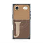 Premium Square Case with MagSafe［ Original - initial two tone - J brown ］
