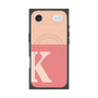 Premium Square Case with MagSafe［ Original - initial two tone - K pink ］