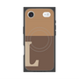Premium Square Case with MagSafe［ Original - initial two tone - L brown ］
