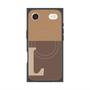 Premium Square Case with MagSafe［ Original - initial two tone - L brown ］