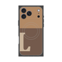 Premium Square Case with MagSafe［ Original - initial two tone - L brown ］