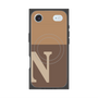 Premium Square Case with MagSafe［ Original - initial two tone - N brown ］