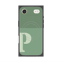 Premium Square Case with MagSafe［ Original - initial two tone - P green ］