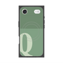 Premium Square Case with MagSafe［ Original - initial two tone - Q green ］