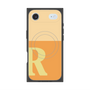 Premium Square Case with MagSafe［ Original - initial two tone - R orange ］