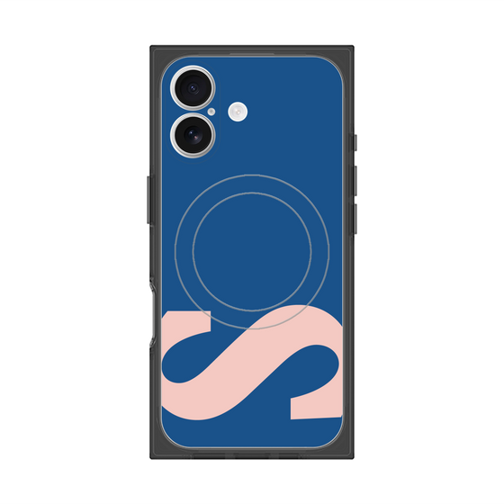 Premium Square Case with MagSafe［ Original - initial color - S navy ］