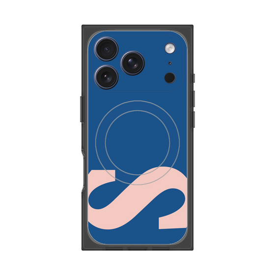 Premium Square Case with MagSafe［ Original - initial color - S navy ］