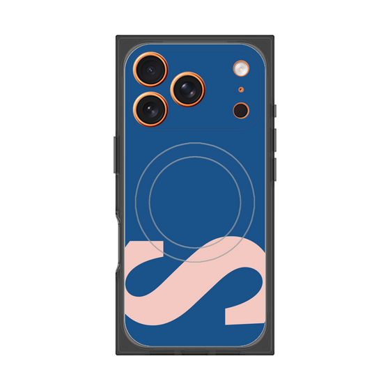 Premium Square Case with MagSafe［ Original - initial color - S navy ］