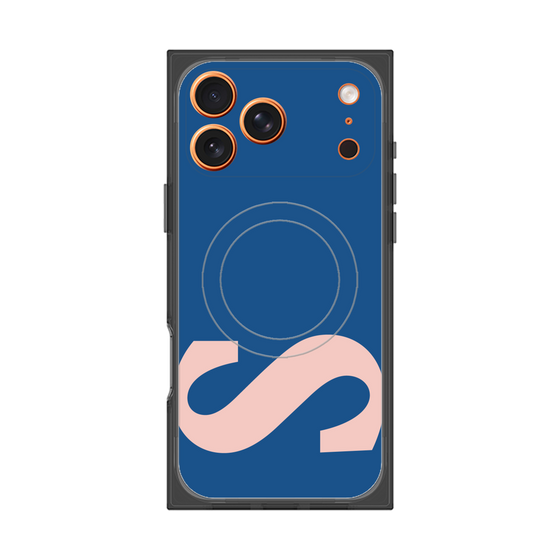 Premium Square Case with MagSafe［ Original - initial color - S navy ］