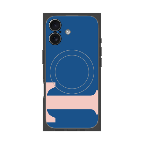 Premium Square Case with MagSafe［ Original - initial color - T navy ］