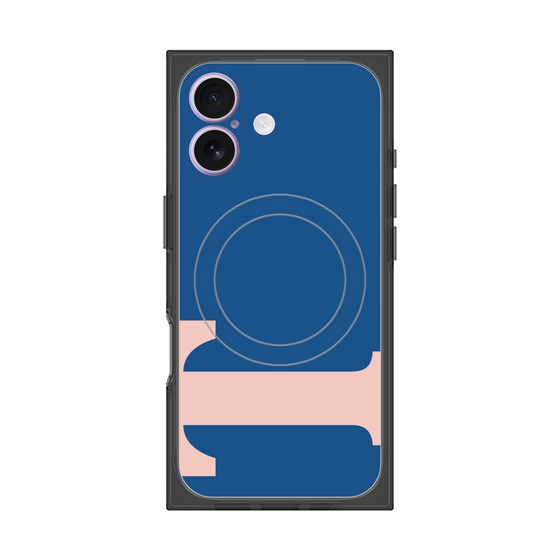 Premium Square Case with MagSafe［ Original - initial color - T navy ］