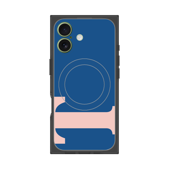 Premium Square Case with MagSafe［ Original - initial color - T navy ］