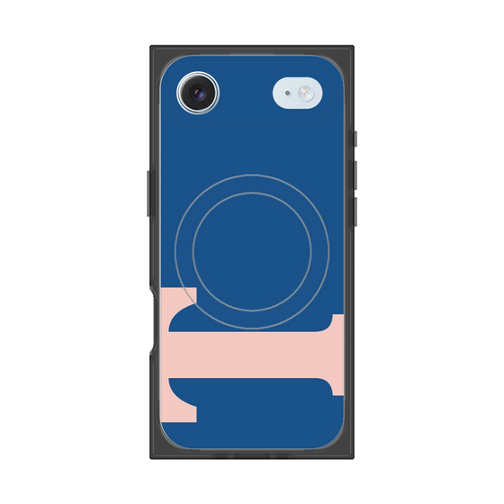 Premium Square Case with MagSafe［ Original - initial color - T navy ］