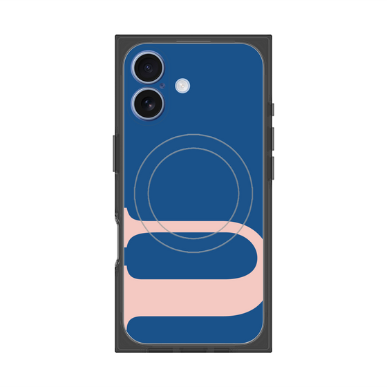 Premium Square Case with MagSafe［ Original - initial color - U navy ］