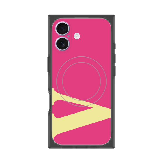 Premium Square Case with MagSafe［ Original - initial color - V pink ］