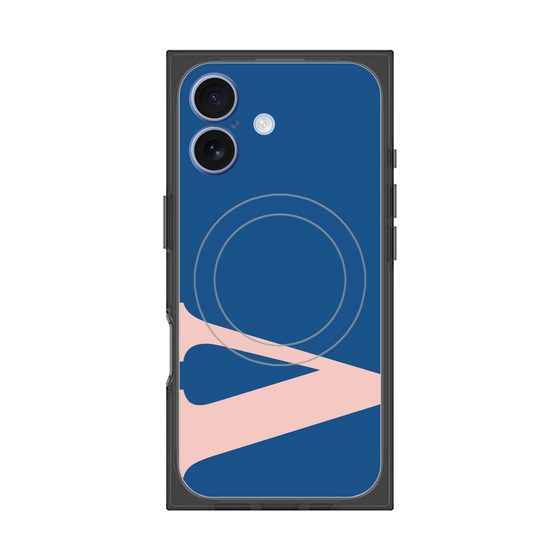 Premium Square Case with MagSafe［ Original - initial color - V navy ］