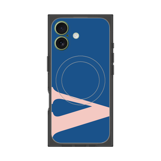 Premium Square Case with MagSafe［ Original - initial color - V navy ］