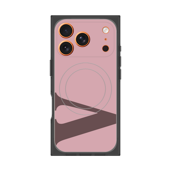 Premium Square Case with MagSafe［ Original - initial color - V dusty pink ］