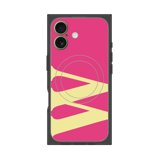 Premium Square Case with MagSafe［ Original - initial color - W pink ］