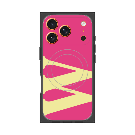 Premium Square Case with MagSafe［ Original - initial color - W pink ］