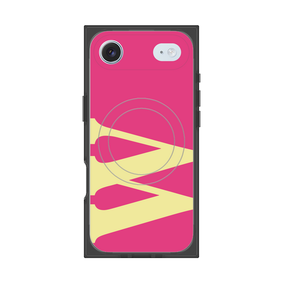 Premium Square Case with MagSafe［ Original - initial color - W pink ］