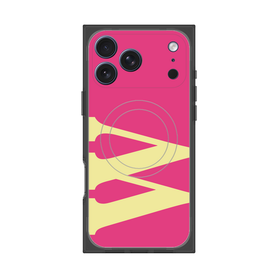 Premium Square Case with MagSafe［ Original - initial color - W pink ］