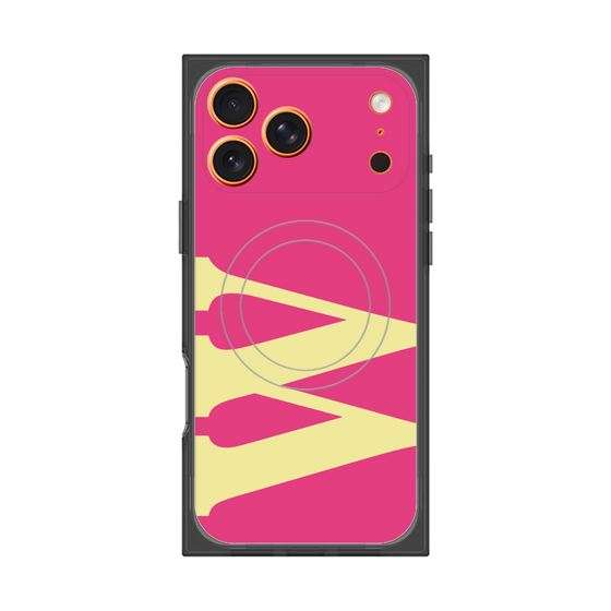 Premium Square Case with MagSafe［ Original - initial color - W pink ］