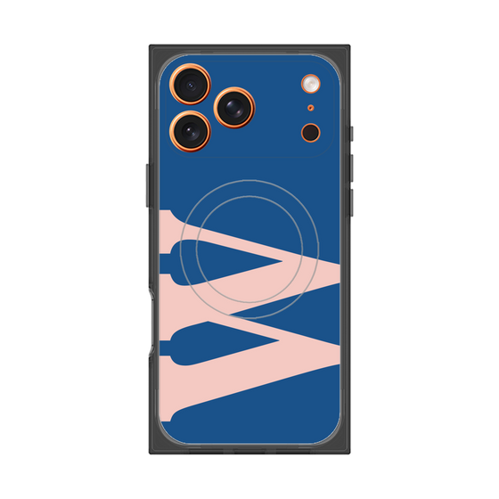 Premium Square Case with MagSafe［ Original - initial color - W navy ］