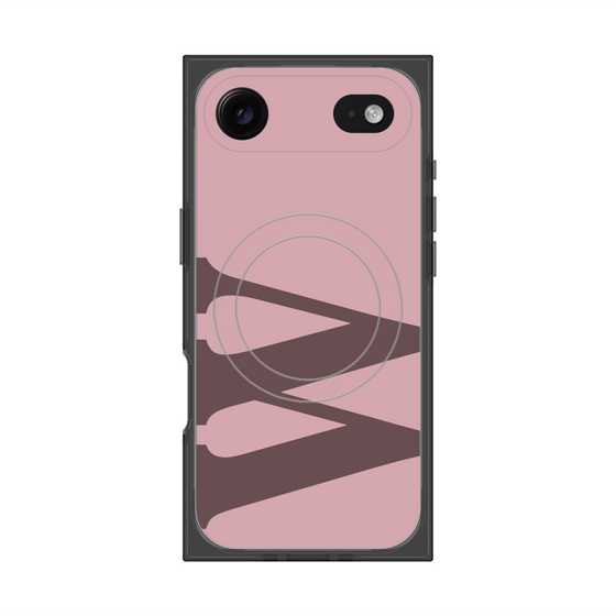 Premium Square Case with MagSafe［ Original - initial color - W dusty pink ］