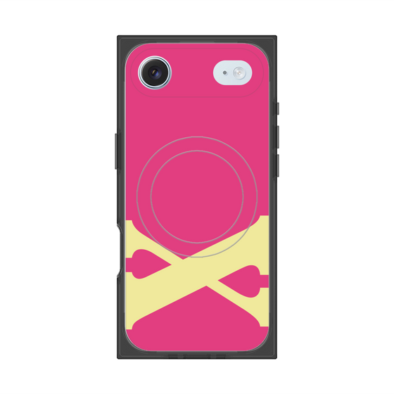 Premium Square Case with MagSafe［ Original - initial color - X pink ］