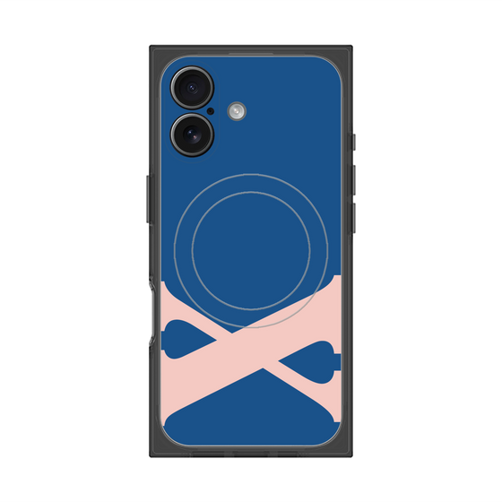 Premium Square Case with MagSafe［ Original - initial color - X navy ］