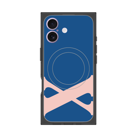 Premium Square Case with MagSafe［ Original - initial color - X navy ］